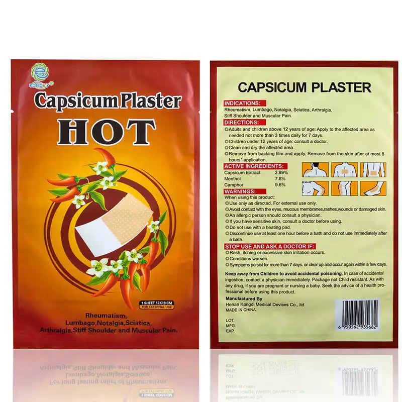 Capsicum Plaster-Hot