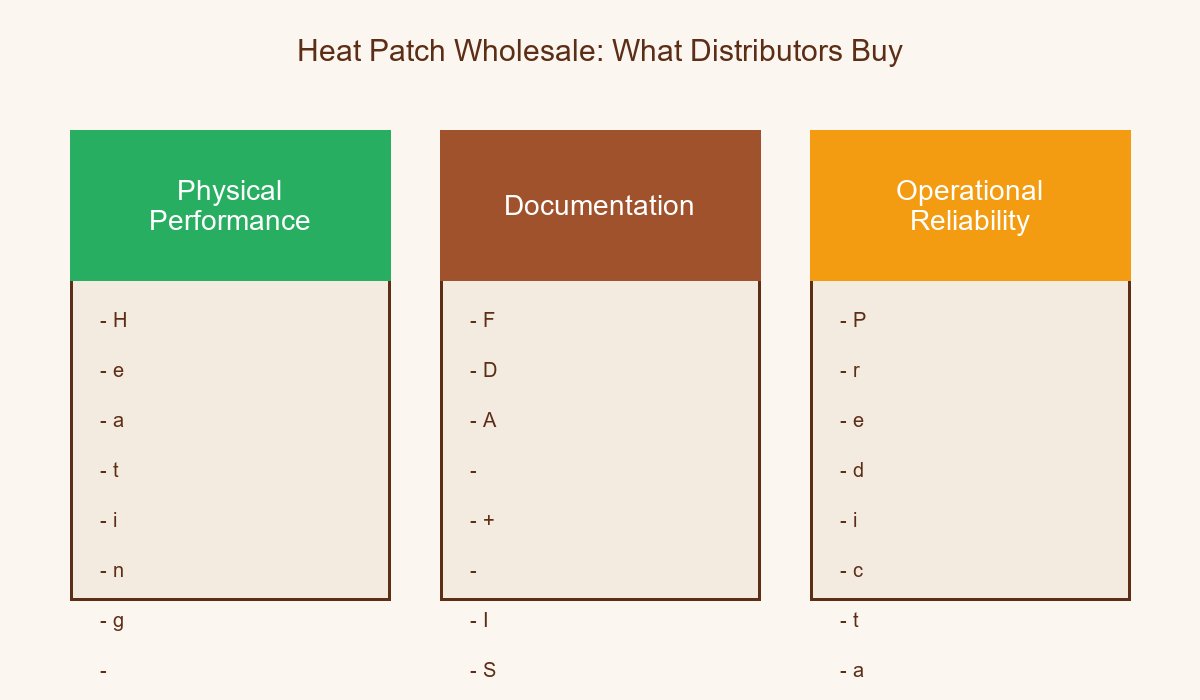 Heat Patch Wholesale: What Distributors Buy