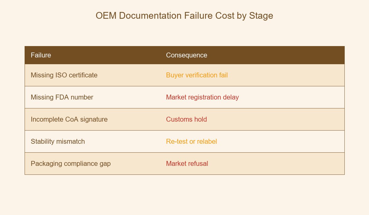 Pain Relief Patch OEM Documentation Failure Cost